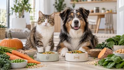 Kedi ve Köpeklerde Vegan ve Vejetaryen Beslenme: Güvenli mi?