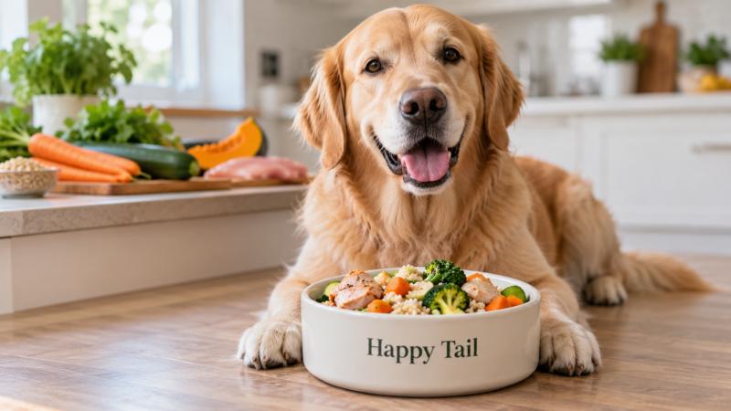 Köpekler ve Taze Yemek